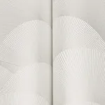 Ronald Redding Morning Shell wallpaper, color White & Silver, SKU ZA8023
