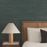 Ronald Redding Multicolored Hemp - Blue Wallpaper | Buy Online Ronald Redding Multicolored Hemp wallpaper, color Blue, SKU GRL88378