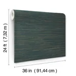 Ronald Redding Multicolored Hemp - Blue Wallpaper | Buy Online Ronald Redding Multicolored Hemp wallpaper, color Blue, SKU GRL88378