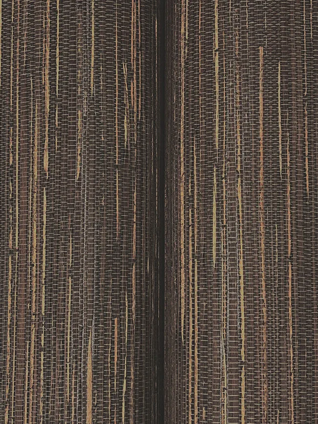 Ronald Redding Multicolored Hemp wallpaper, color Brown, SKU GRL88380