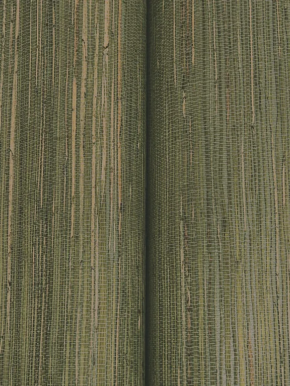 Ronald Redding Multicolored Hemp wallpaper, color Dry Sage, SKU GRL88473