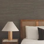 Ronald Redding Multicolored Hemp - Eggplant Wallpaper | Buy Online Ronald Redding Multicolored Hemp wallpaper, color Eggplant, SKU GRL88377