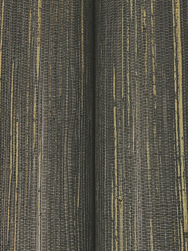 Ronald Redding Multicolored Hemp - Lead Wallpaper | Buy Online Ronald Redding Multicolored Hemp wallpaper, color Lead, SKU YGL7079