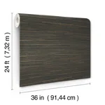 Ronald Redding Multicolored Hemp - Lead Wallpaper | Buy Online Ronald Redding Multicolored Hemp wallpaper, color Lead, SKU YGL7079