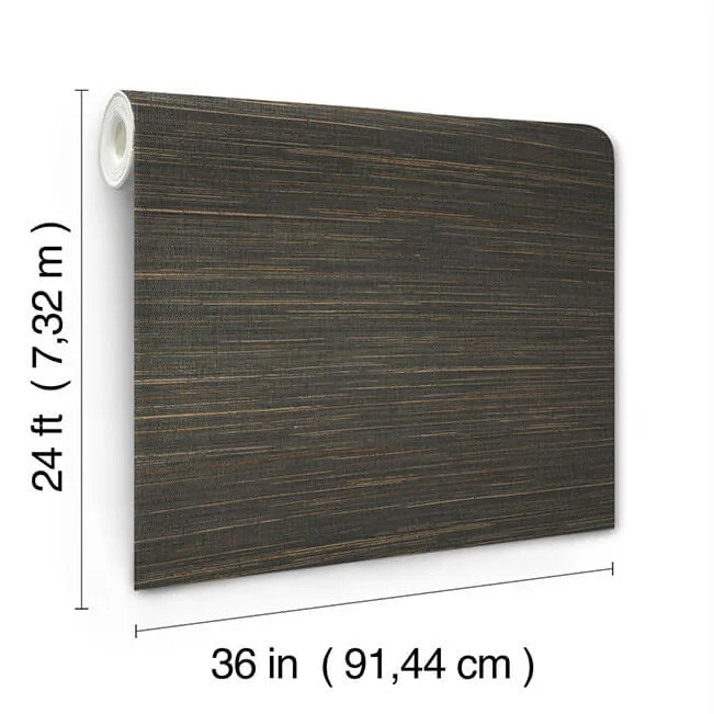 Ronald Redding Multicolored Hemp - Lead Wallpaper | Buy Online Ronald Redding Multicolored Hemp wallpaper, color Lead, SKU YGL7079