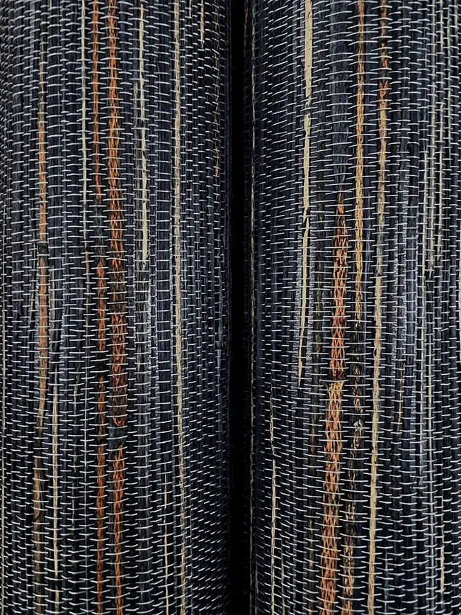 Ronald Redding Multicolored Hemp - Navy Wallpaper | Buy Online Ronald Redding Multicolored Hemp wallpaper, color Navy, SKU GRL88381