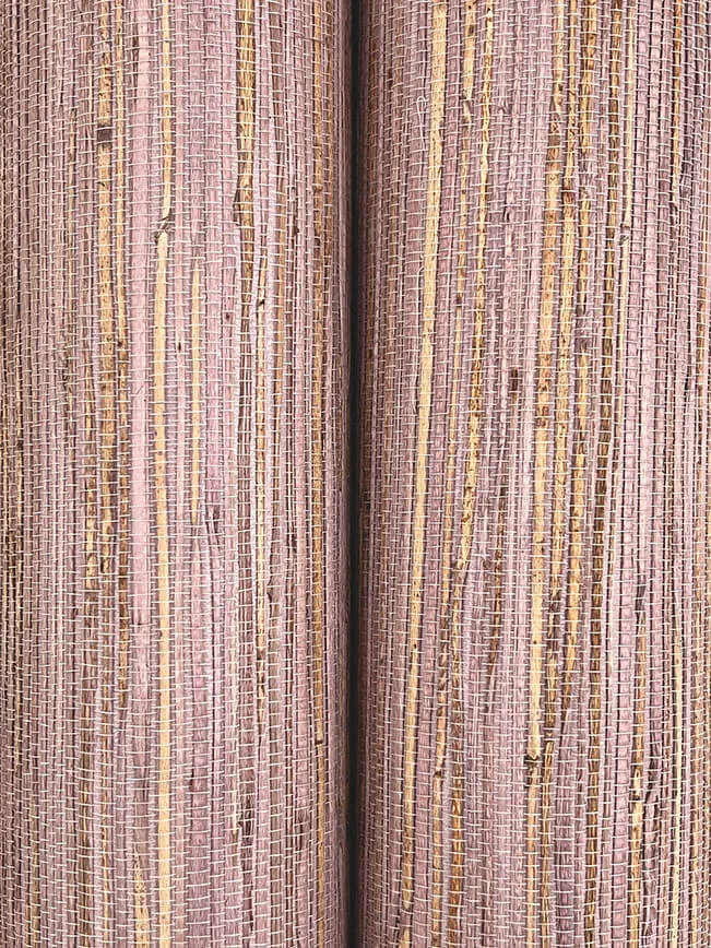 Ronald Redding Multicolored Hemp wallpaper, color Rose Bisque, SKU GRL88470
