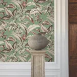 Ronald Redding Mystic Isle - Green Wallpaper | Buy Online Ronald Redding Mystic Isle wallpaper, color Green, SKU GT4505