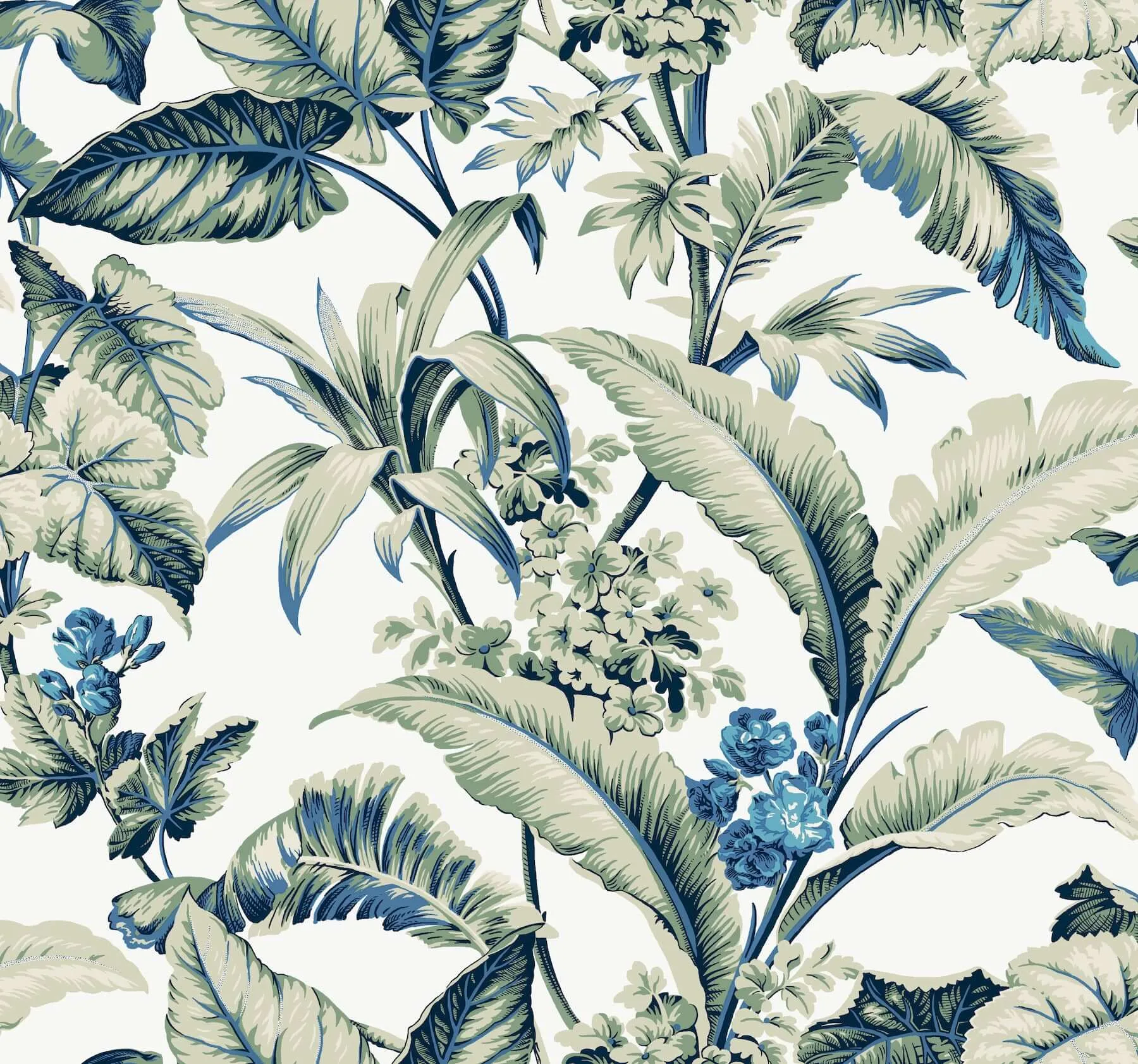 Ronald Redding Mystic Isle wallpaper, color Multicolor, SKU GT4502