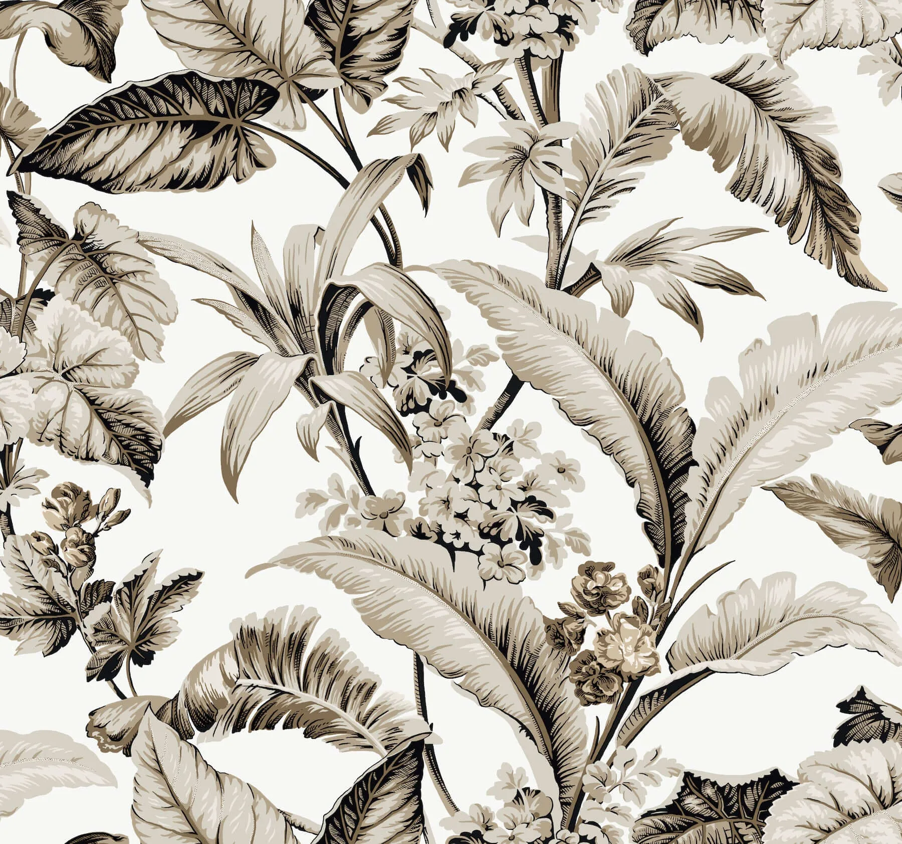 Ronald Redding Mystic Isle wallpaper, color Neutral, SKU GT4503