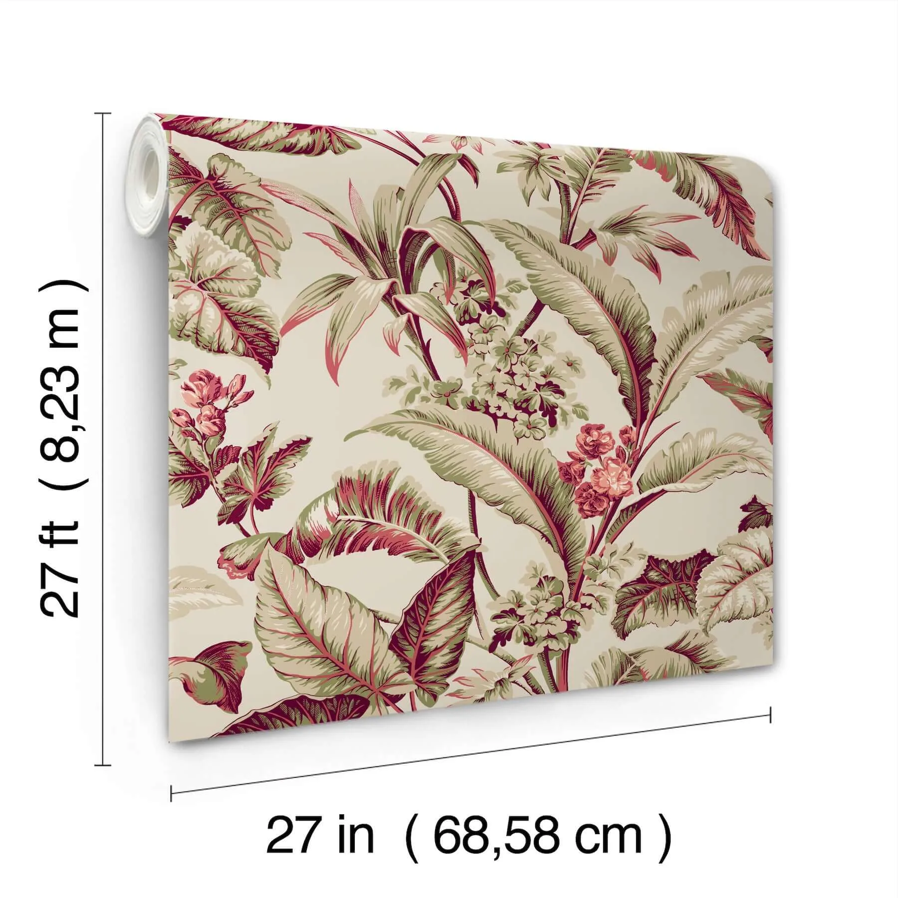 Ronald Redding Mystic Isle - Taupe Wallpaper | Buy Online Ronald Redding Mystic Isle wallpaper, color Taupe, SKU GT4501