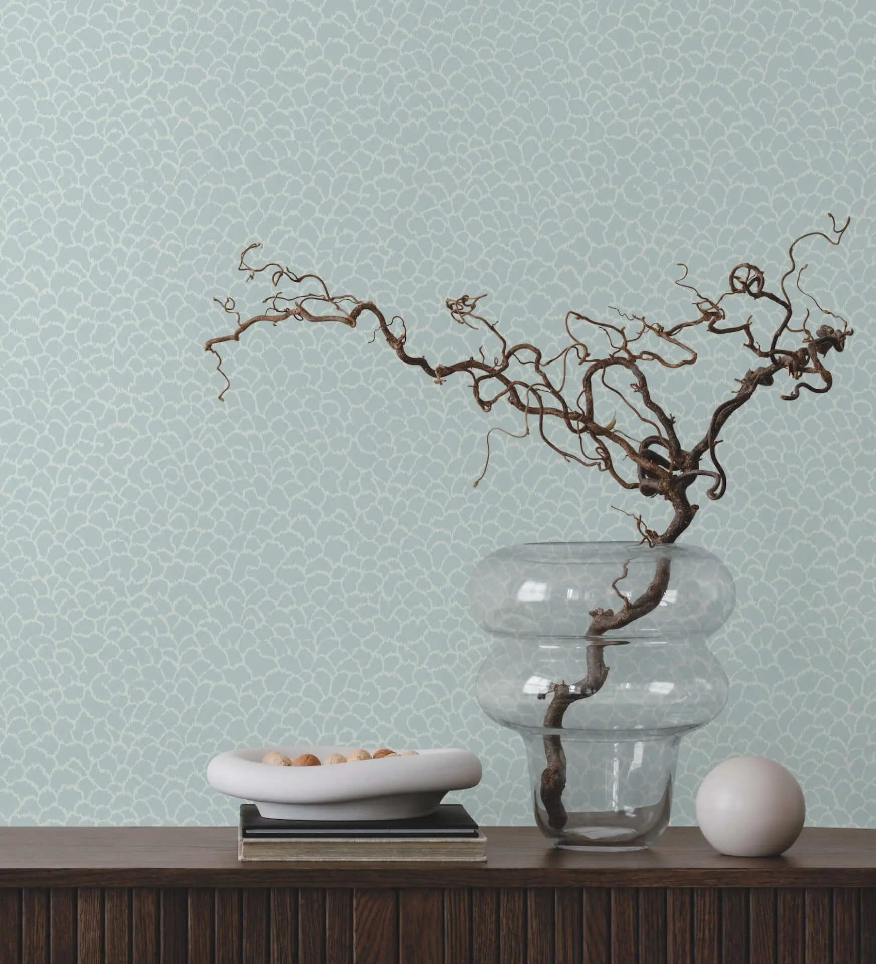 Ronald Redding Nadie wallpaper, color Blue, SKU GT4572