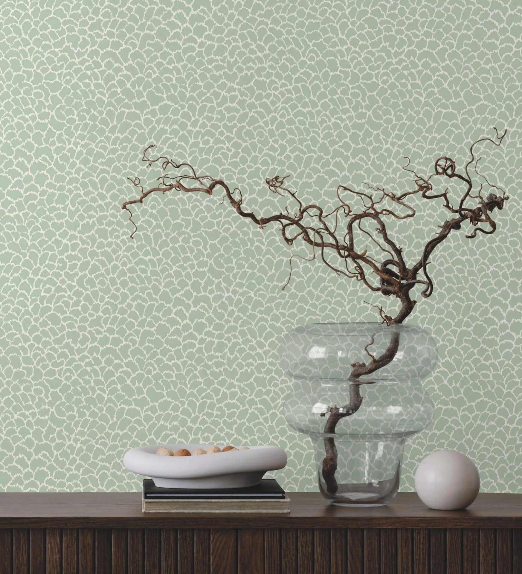 Ronald Redding Nadie wallpaper, color Green, SKU GT4573