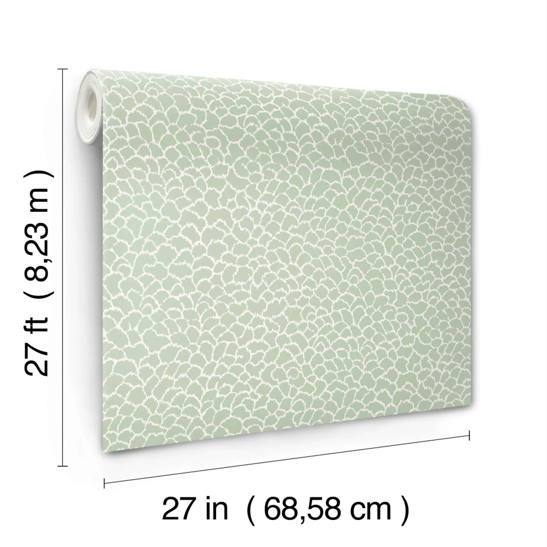 Ronald Redding Nadie - Green Wallpaper | Buy Online Ronald Redding Nadie wallpaper, color Green, SKU GT4573