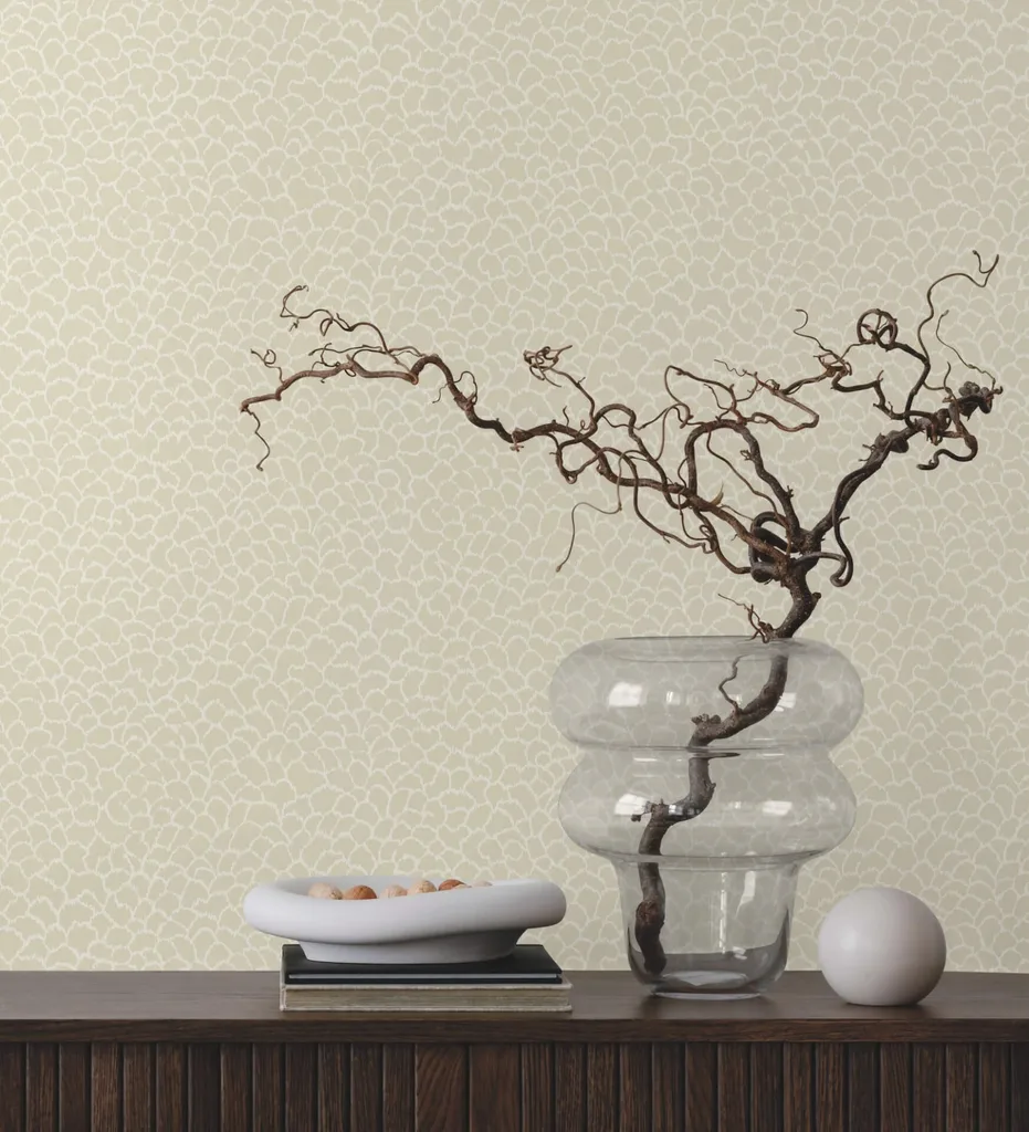 Ronald Redding Nadie wallpaper, color Linen, SKU GT4575