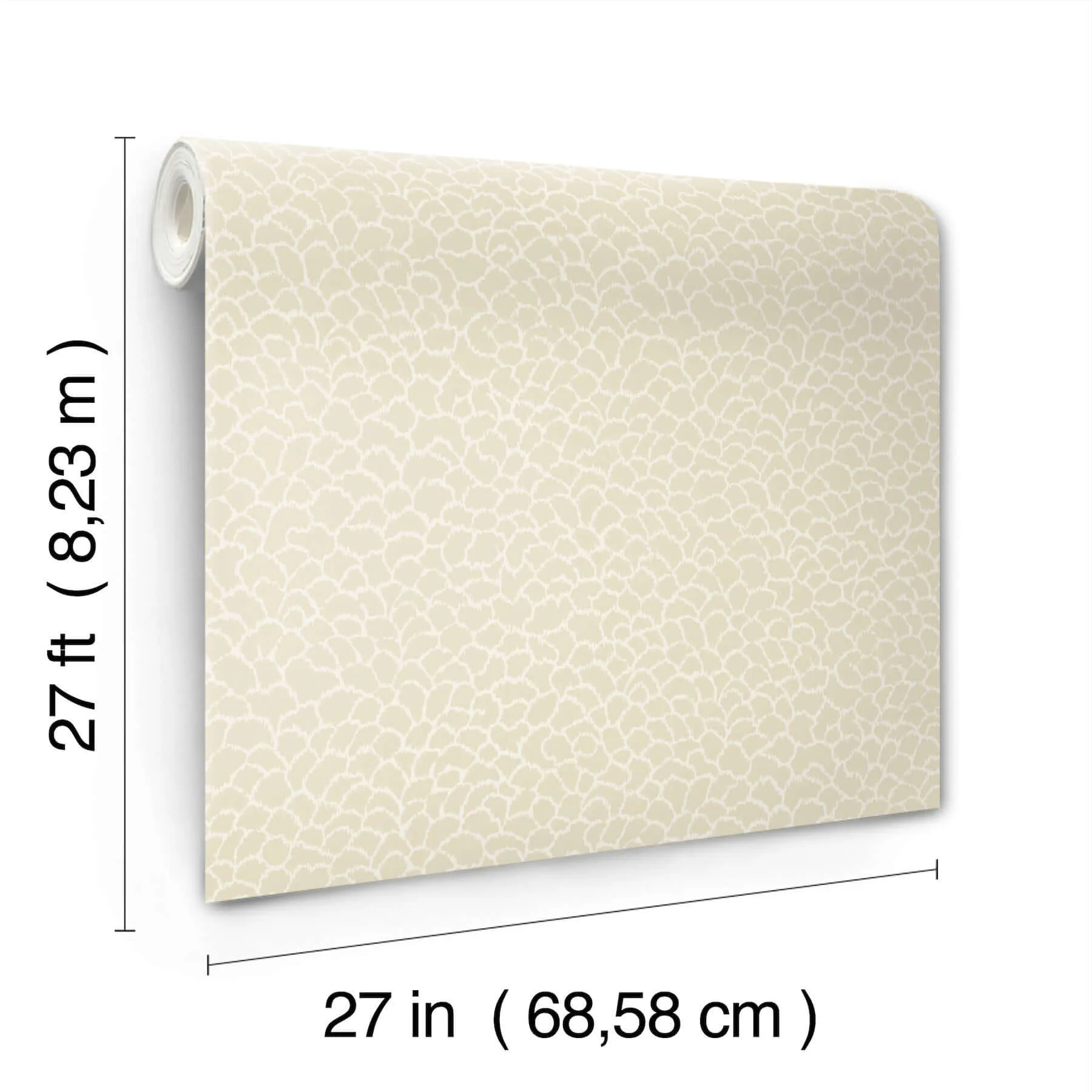 Ronald Redding Nadie wallpaper, color Linen, SKU GT4575