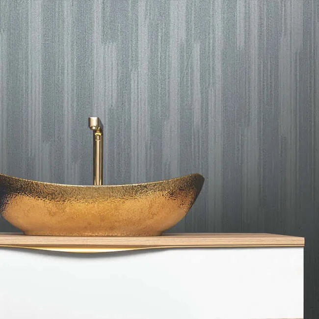 Ronald Redding Newel - Slate Wallpaper | Buy Online Ronald Redding Newel wallpaper, color Slate, SKU RRD7625N