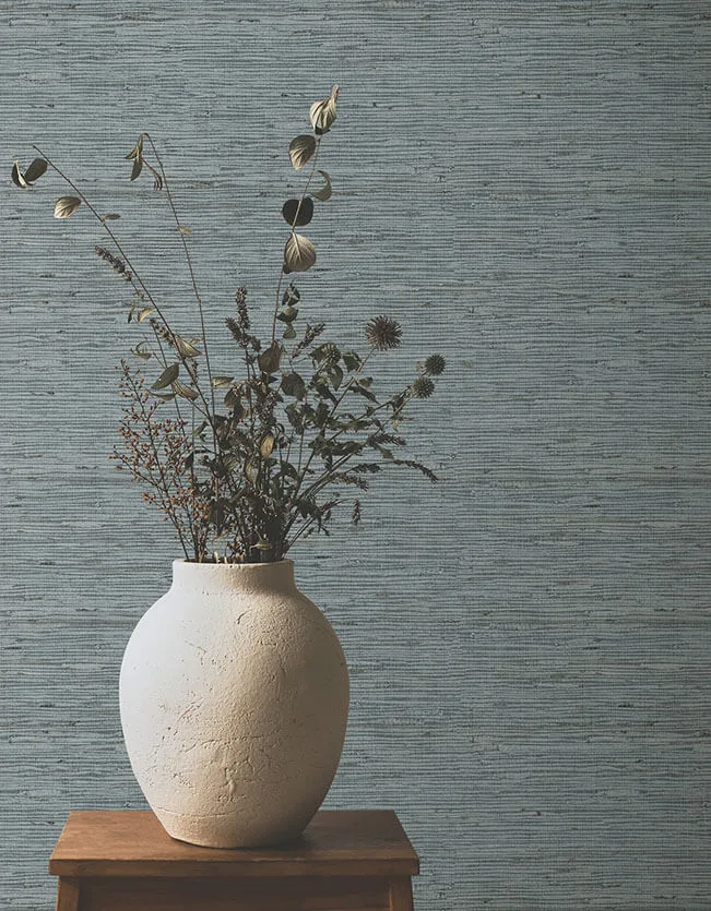 Ronald Redding Oceanside Grass wallpaper, color Grey Mist, SKU YGL7007