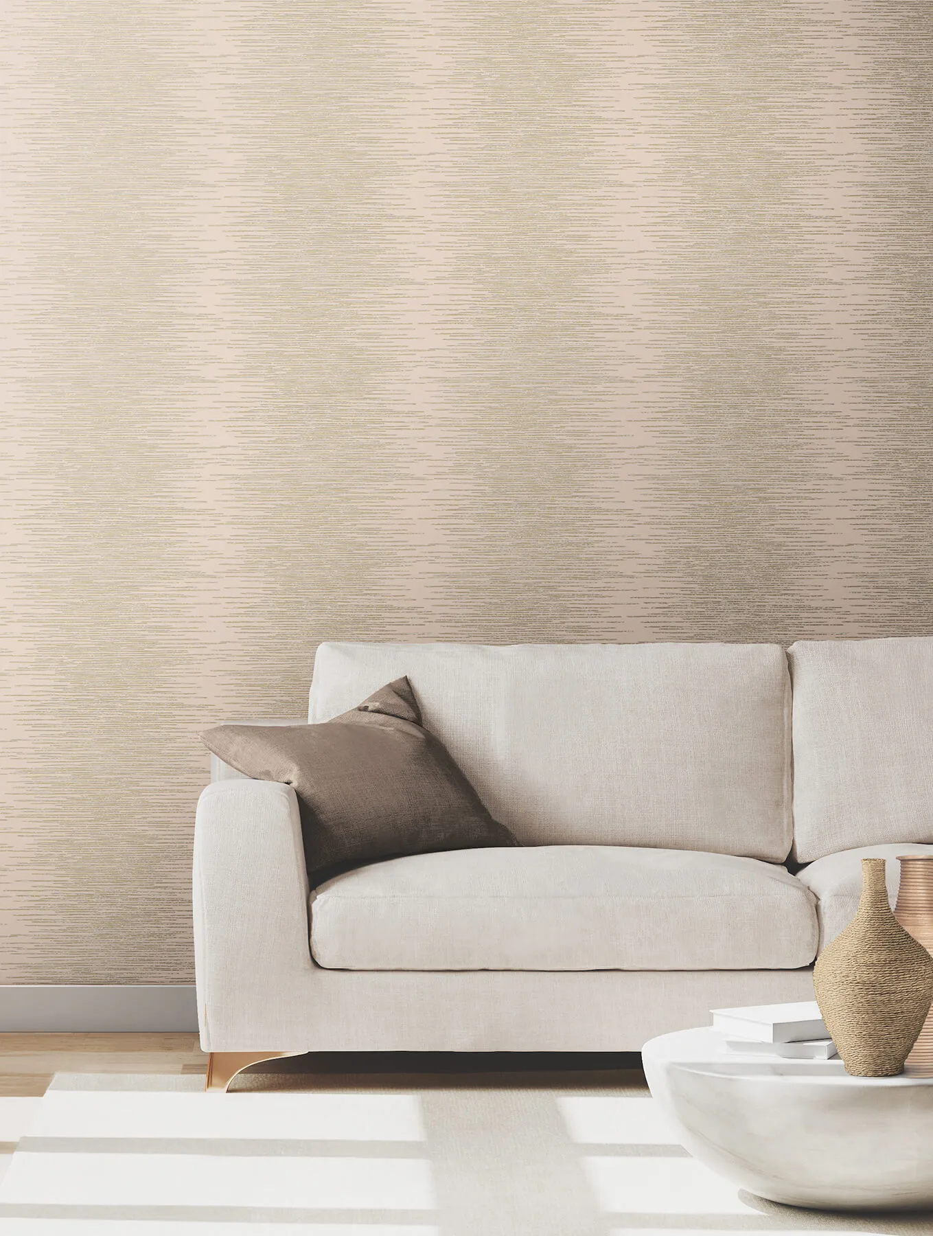 Ronald Redding Operetta - Blush Wallpaper | Buy Online Ronald Redding Operetta wallpaper, color Blush, SKU VR1502