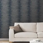 Ronald Redding Operetta wallpaper, color Navy, SKU VR1503
