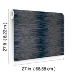 Ronald Redding Operetta wallpaper, color Navy, SKU VR1503
