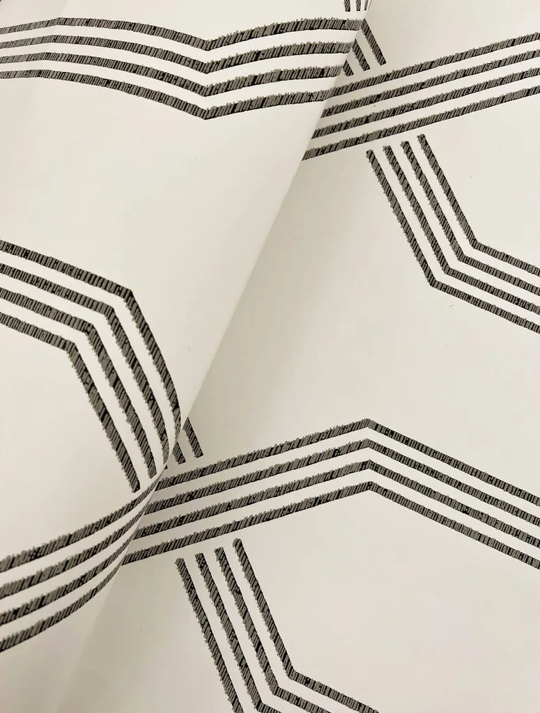 Ronald Redding Palisade wallpaper, color Black, SKU GT4552