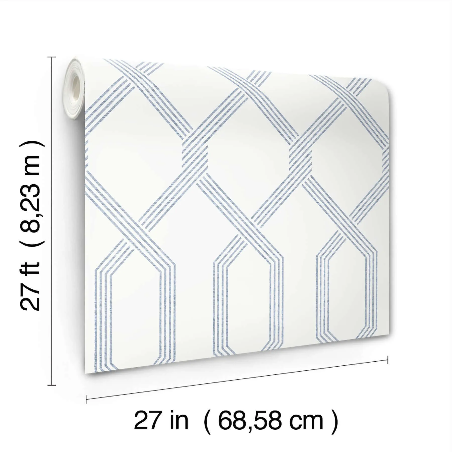 Ronald Redding Palisade - Blue Wallpaper | Buy Online Ronald Redding Palisade wallpaper, color Blue, SKU GT4553