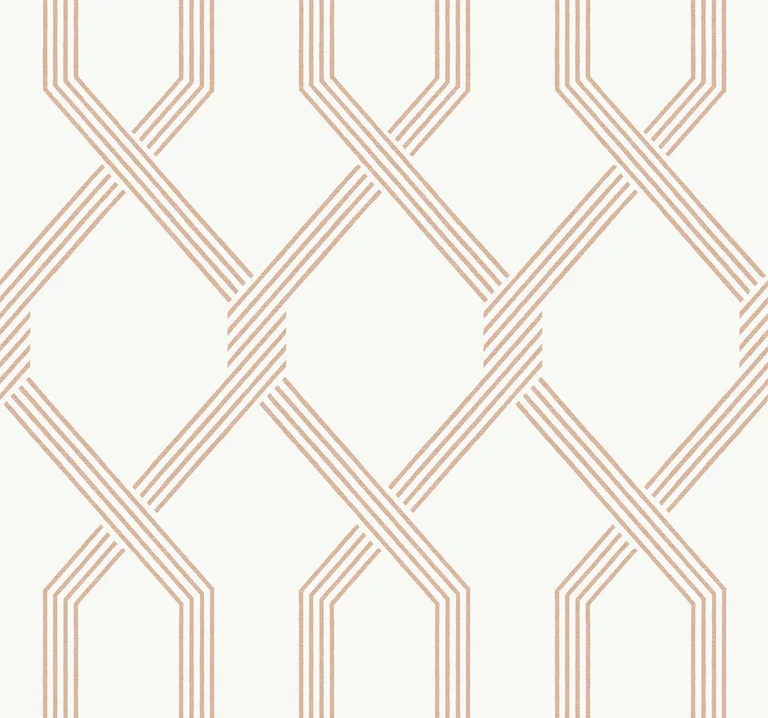 Ronald Redding Palisade wallpaper, color Coral, SKU GT4554