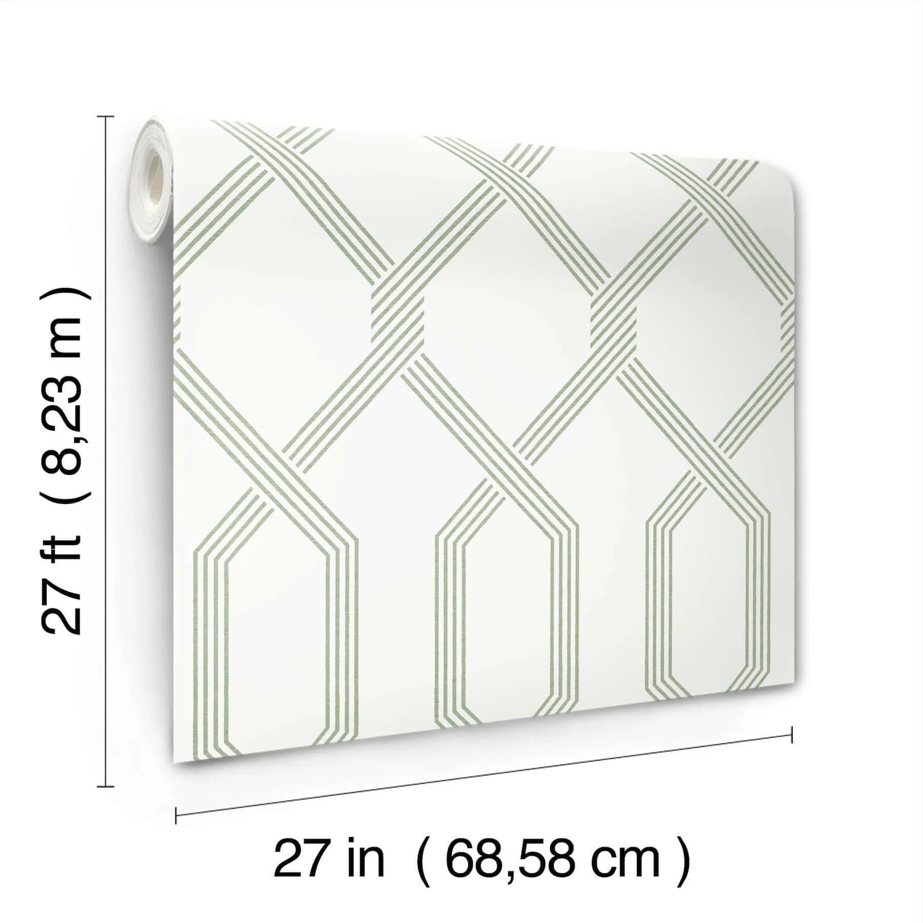 Ronald Redding Palisade wallpaper, color Green, SKU GT4555