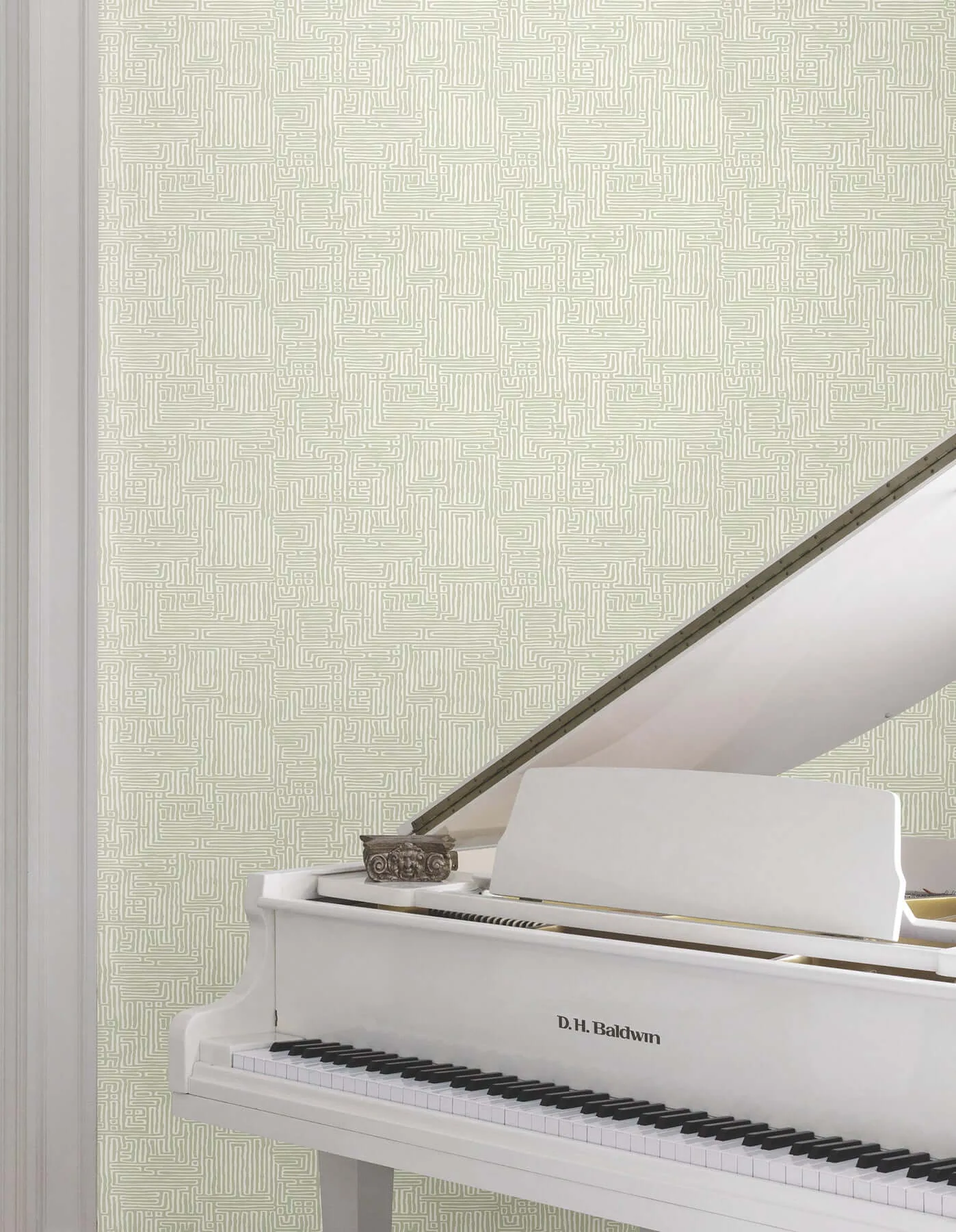 Ronald Redding Passages - Green Wallpaper | Buy Online Ronald Redding Passages wallpaper, color Green, SKU MX9688