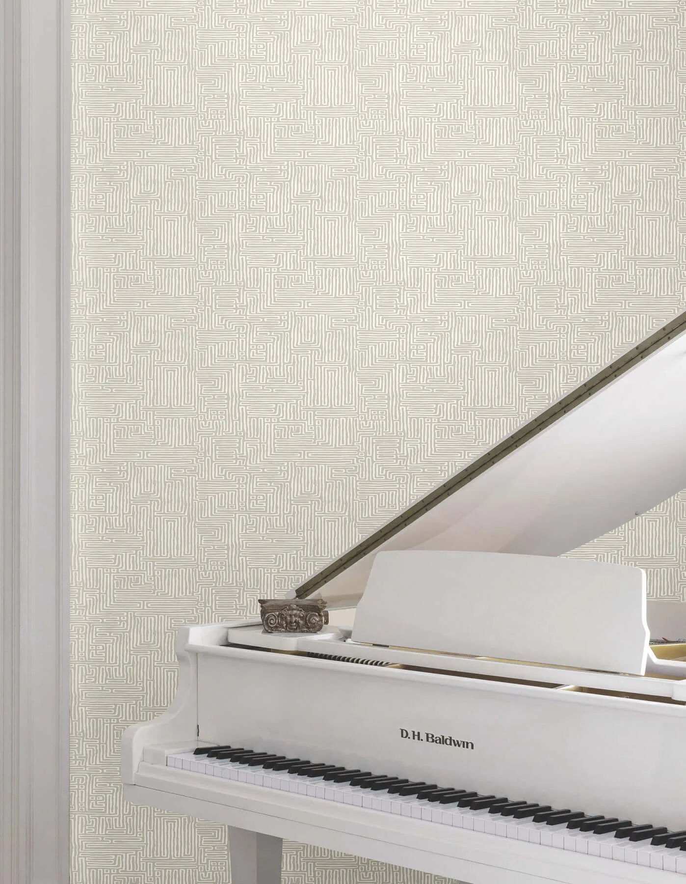 Ronald Redding Passages - Taupe Wallpaper | Buy Online Ronald Redding Passages wallpaper, color Taupe, SKU MX9685
