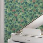 Ronald Redding Peacock Estate - Green Wallpaper | Buy Online Ronald Redding Peacock Estate wallpaper, color Green, SKU MX9664
