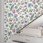 Ronald Redding Peacock Estate - White Wallpaper | Buy Online Ronald Redding Peacock Estate wallpaper, color White, SKU MX9666