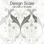 Ronald Redding Pine Cone Ribbon - Charcoal Metallic Wallpaper | Buy Online Ronald Redding Pine Cone Ribbon wallpaper, color Charcoal Metallic, SKU AC9174