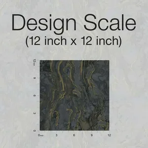 Ronald Redding Polished Marble wallpaper, color Black, SKU KT2224