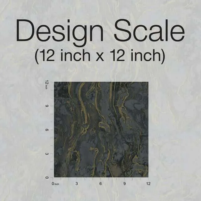 Ronald Redding Polished Marble - Black Wallpaper | Buy Online Ronald Redding Polished Marble wallpaper, color Black, SKU KT2224