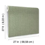 Ronald Redding Regent - Emerald Wallpaper | Buy Online Ronald Redding Regent wallpaper, color Emerald, SKU MX9673