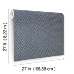 Ronald Redding Regent - Navy Wallpaper | Buy Online Ronald Redding Regent wallpaper, color Navy, SKU MX9675
