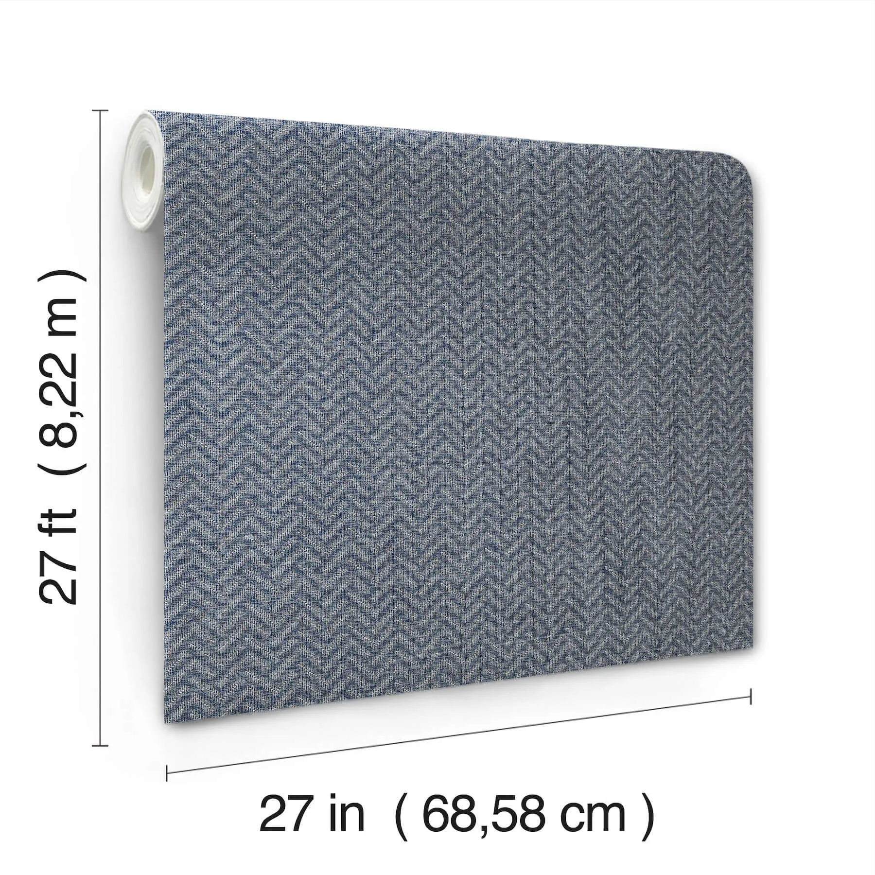 Ronald Redding Regent - Navy Wallpaper | Buy Online Ronald Redding Regent wallpaper, color Navy, SKU MX9675