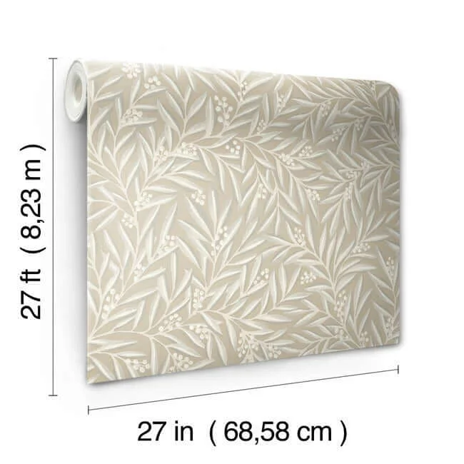 Ronald Redding Rowan wallpaper, color Neutral, SKU AC9136