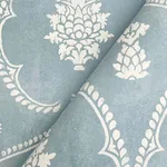 Ronald Redding Royal Damask - Blue Wallpaper | Buy Online Ronald Redding Royal Damask wallpaper, color Blue, SKU MX9644