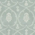 Ronald Redding Royal Damask wallpaper, color Jade, SKU MX9645