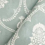 Ronald Redding Royal Damask wallpaper, color Jade, SKU MX9645
