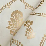 Ronald Redding Royal Damask - Soft Gold Wallpaper | Buy Online Ronald Redding Royal Damask wallpaper, color Soft Gold, SKU MX9643