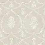 Ronald Redding Royal Damask wallpaper, color Soft Grey, SKU MX9642