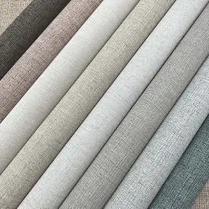 Ronald Redding Rugged Linen wallpaper, color Featherstone, SKU RRD7636N