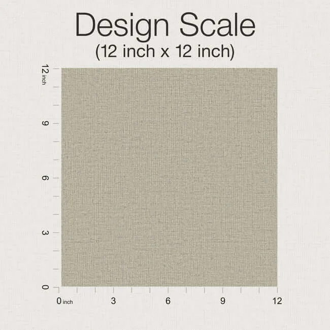 Ronald Redding Rugged Linen wallpaper, color Jute, SKU RRD7638N