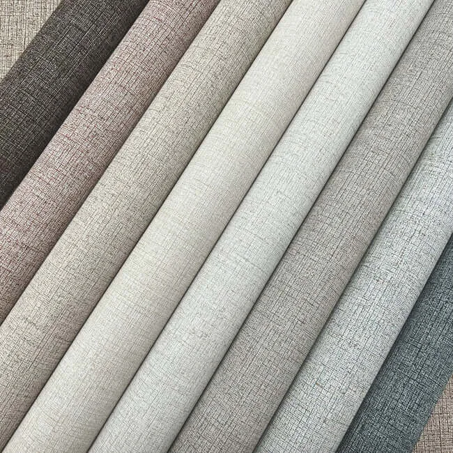 Ronald Redding Rugged Linen - Sequoia Wallpaper | Buy Online Ronald Redding Rugged Linen wallpaper, color Sequoia, SKU RRD7641N