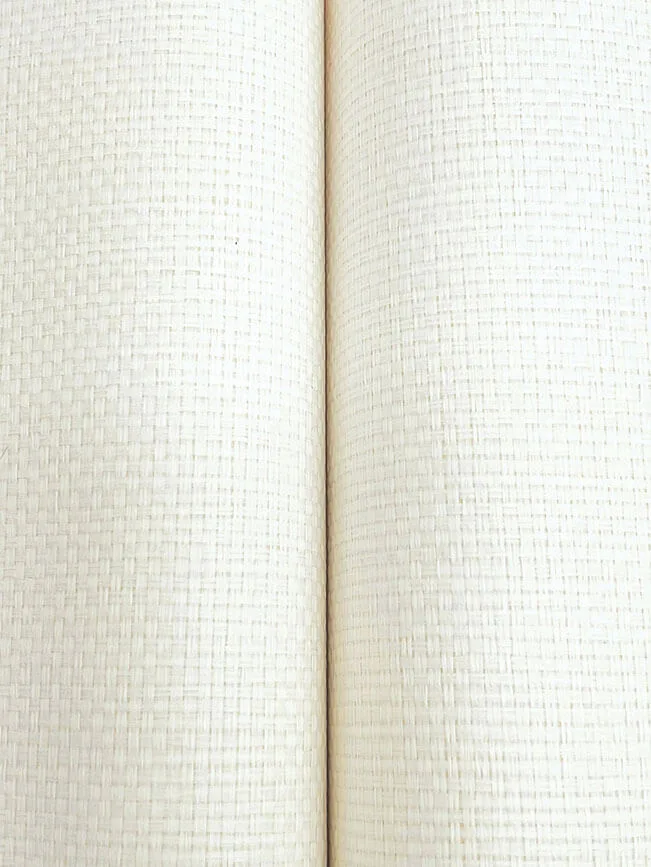Ronald Redding Satin Paperweave - Bright White Wallpaper | Buy Online Ronald Redding Satin Paperweave wallpaper, color Bright White, SKU GRL88318