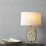 Ronald Redding Sheer Linen wallpaper, color Ensign Blue, SKU GRL88131